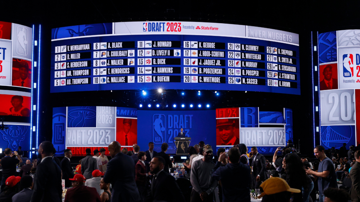 2024 NBA Draft order Complete list of picks from 158 with Hawks