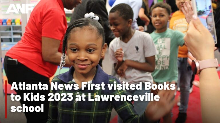 Atlanta News First visited Books to Kids 2023 at Lawrenceville school
