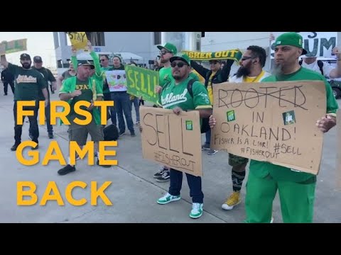 The A’s first game in Oakland after Las Vegas news
