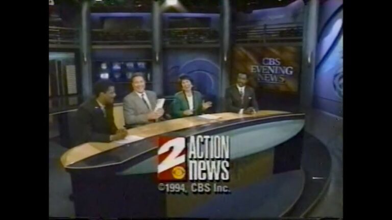 KCBS Action News CBS 2 Los Angeles – News Open & Close (1991-1997)