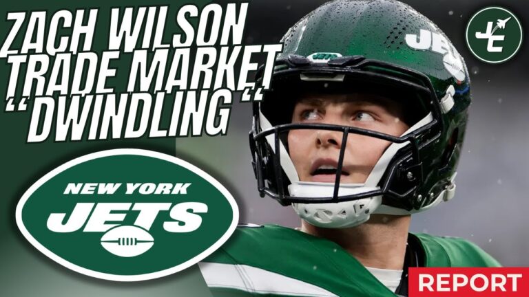 REPORT: Zach Wilson TRADE Market “DWINDLING” | New York Jets Latest News