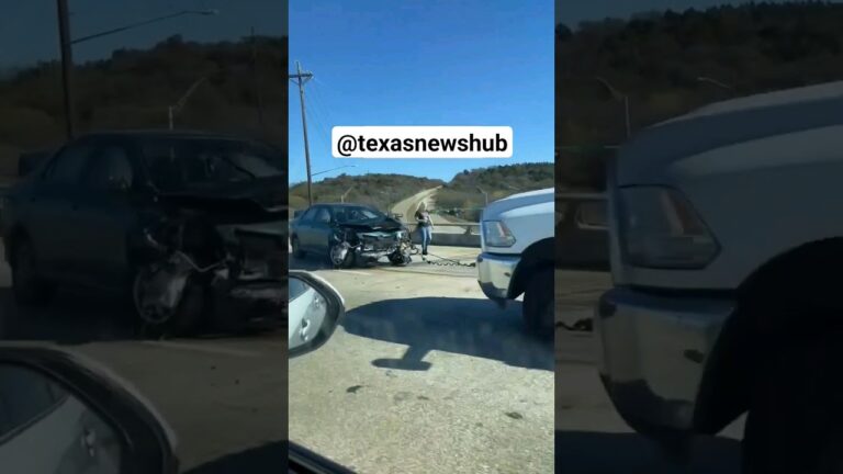 Crash on Highway in Dallas #news #crash #shorts