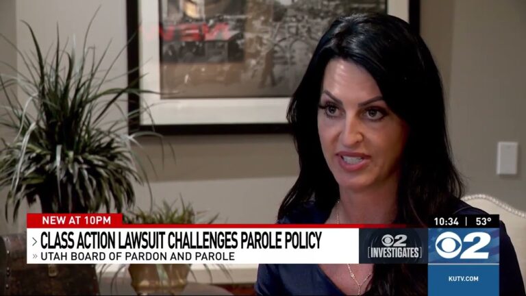 Former inmate leads class action suit against Utah Board of Pardons and Parole