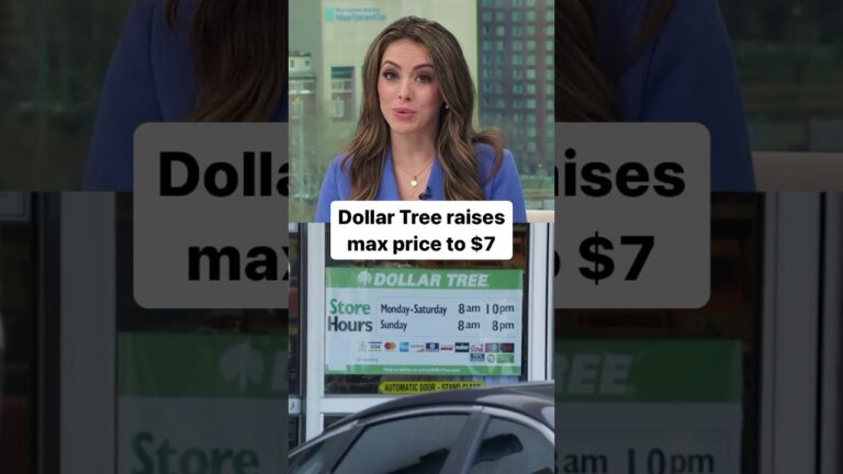 Dollar Tree is raising their max price to $7 in 3,000 stores nationwide. #news #shorts