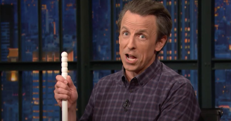 Seth Meyers Predicts Trump's Next Merch Move And It's Filthy – HuffPost