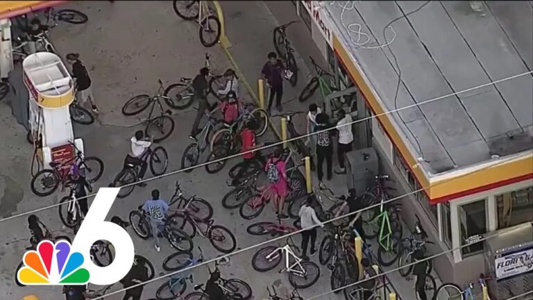 Dozens of cyclists take over Miami-Dade streets for MLK Rideout