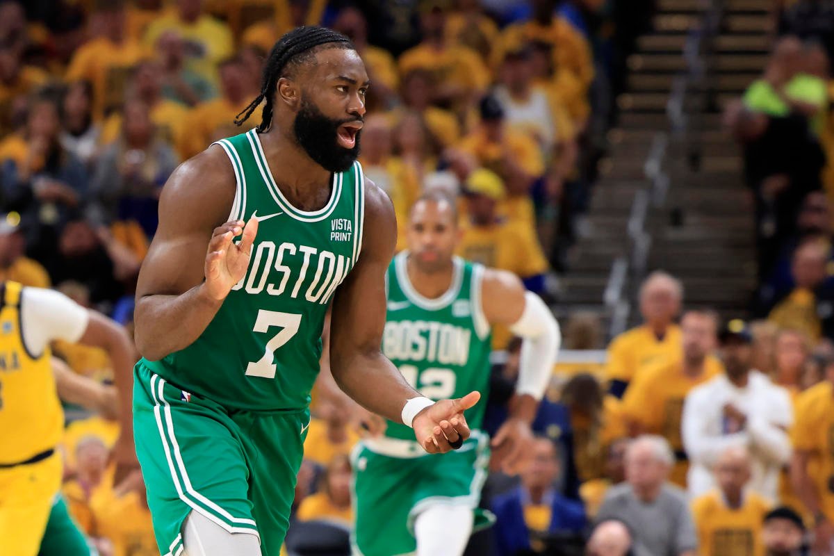 NBA playoffs Celtics rally again past Pacers to secure sweep, spot in