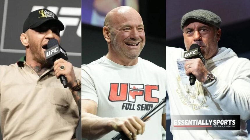 Conor Mcgregor Dana White And Joe Rogan 2.jpg