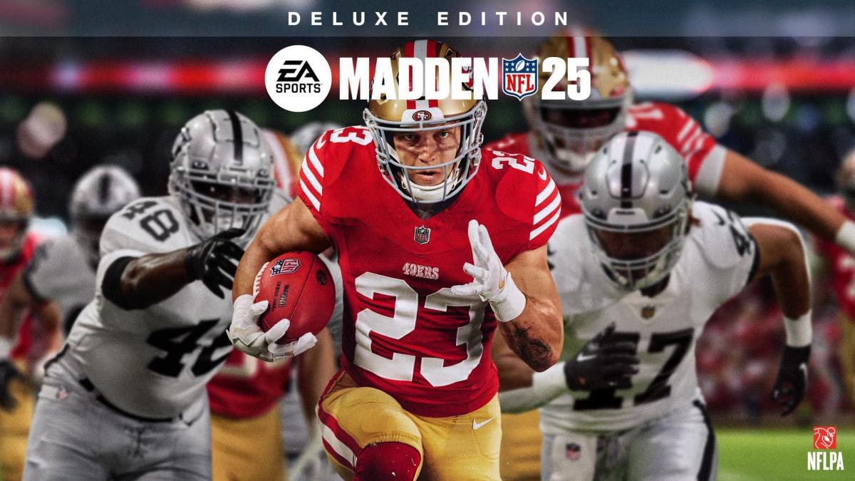 San Francisco 49ers' Christian McCaffrey is the 'Madden NFL 25' cover