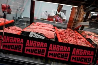 Fresh meats at Ahorra Mucho in Aurora, Colorado on Tuesday, Oct. 23, 2024. (Photo by AAron Ontiveroz/The Denver Post)