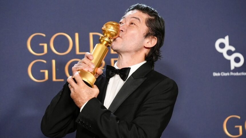 Golden Globes Tadanobu Asano Shogun Ap Chris Pizzello Los Angeles 2025.jpeg