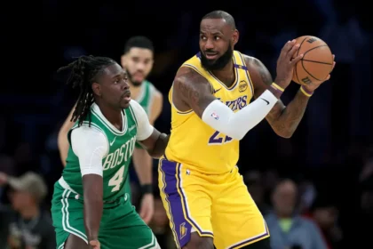 Lebron James Lakers Celtics 2025 Billboard 1548