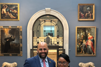 Mayor Arunan Arulampalam With Taneisha Duggan.png