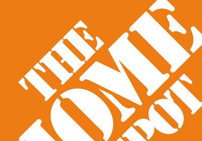 The Home Depot logo.
