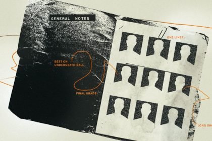 NFL scouts crafting scouting reports