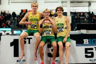 Oregon Ducks NCAA indoor track team