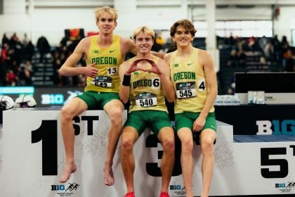 Oregon Ducks NCAA indoor track team