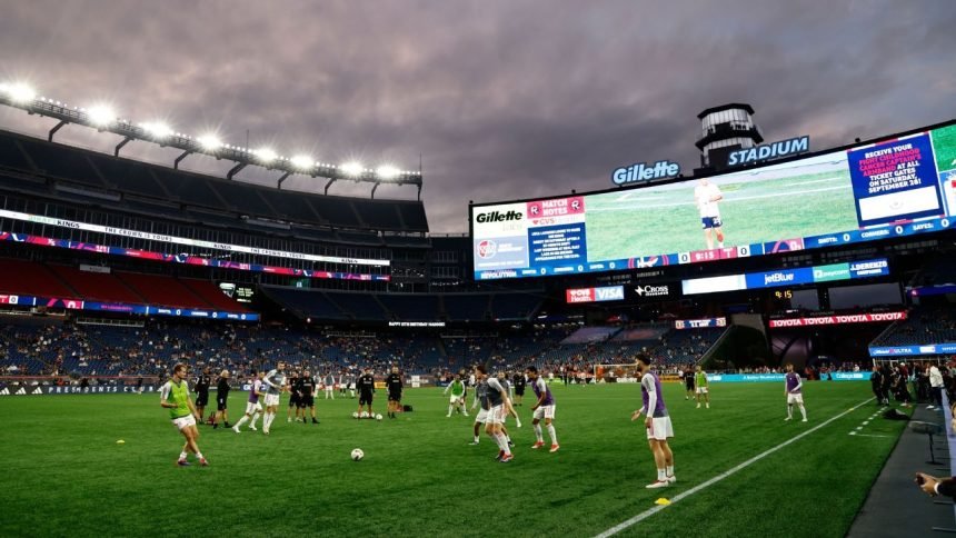 Gillette Stadium World Cup 2026 funding dispute
