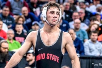 College wrestling top matches 2026