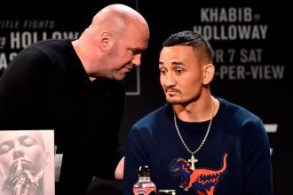 Max Holloway speaking about UFC fighter pay