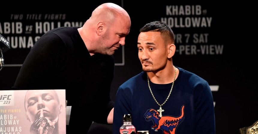 Max Holloway speaking about UFC fighter pay