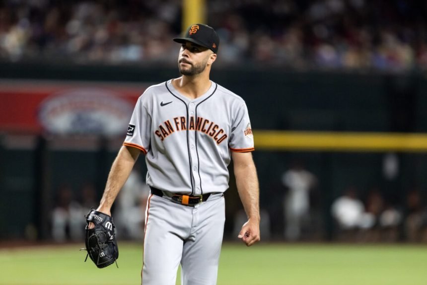 Giants re-sign Joey Lucchesi pitching update
