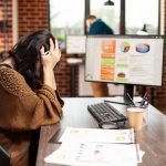 shop closed sign empty store