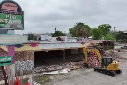 Pig Stand demolition