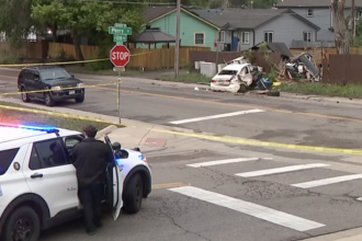 Denver home crash