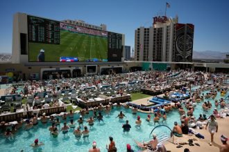 Las Vegas Pool Watch Party
