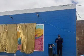 Seaside mural
