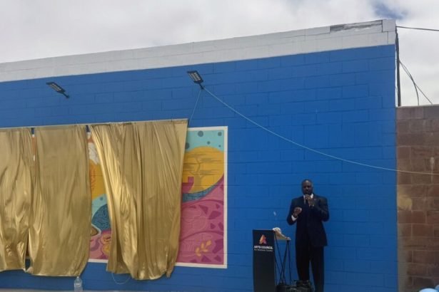 Seaside mural