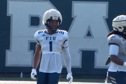FIU football players