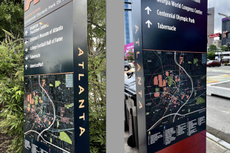 Downtown wayfinding