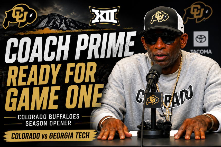 Colorado Buffaloes season opener