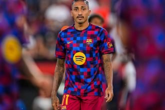 Raphinha out against Getafe and Galatasaray